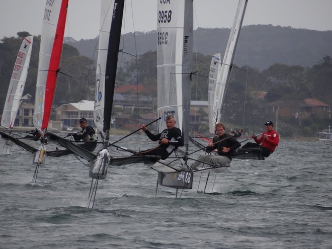 Moth Nationals 2013 - ZHIK, CST Composites 2013 Australian Moth Championships © Kingsley Forbes-Smith http://www.2sail.net